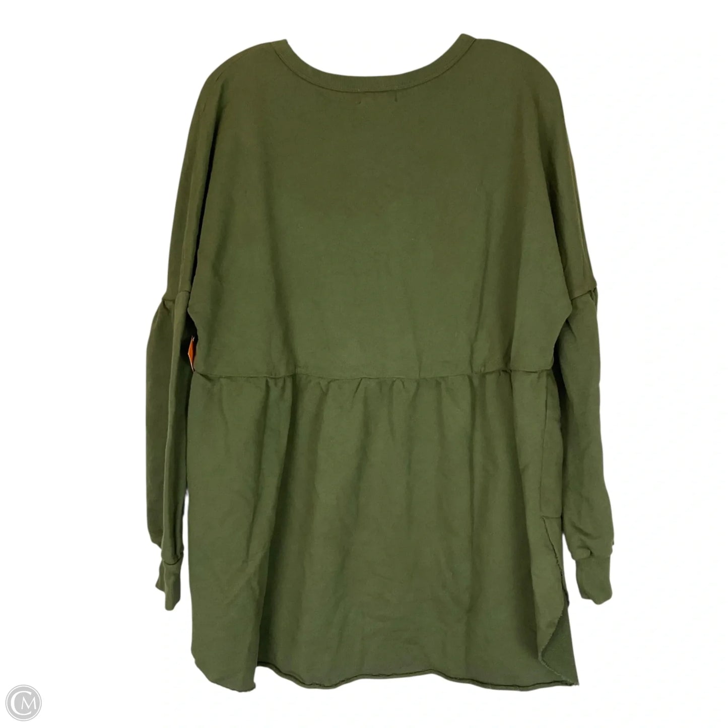 Sweatshirt Crewneck By T.la In Green, Size: Xl