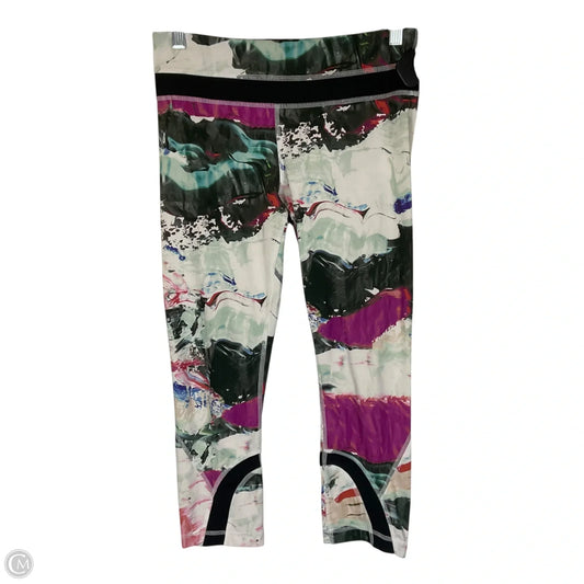 Athletic Leggings Capris By Lululemon In Multi-colored, Size: 6