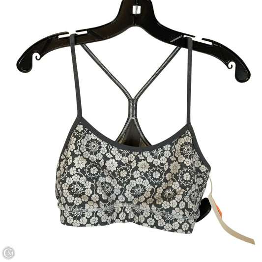 Athletic Bra By Lululemon In Grey, Size: M