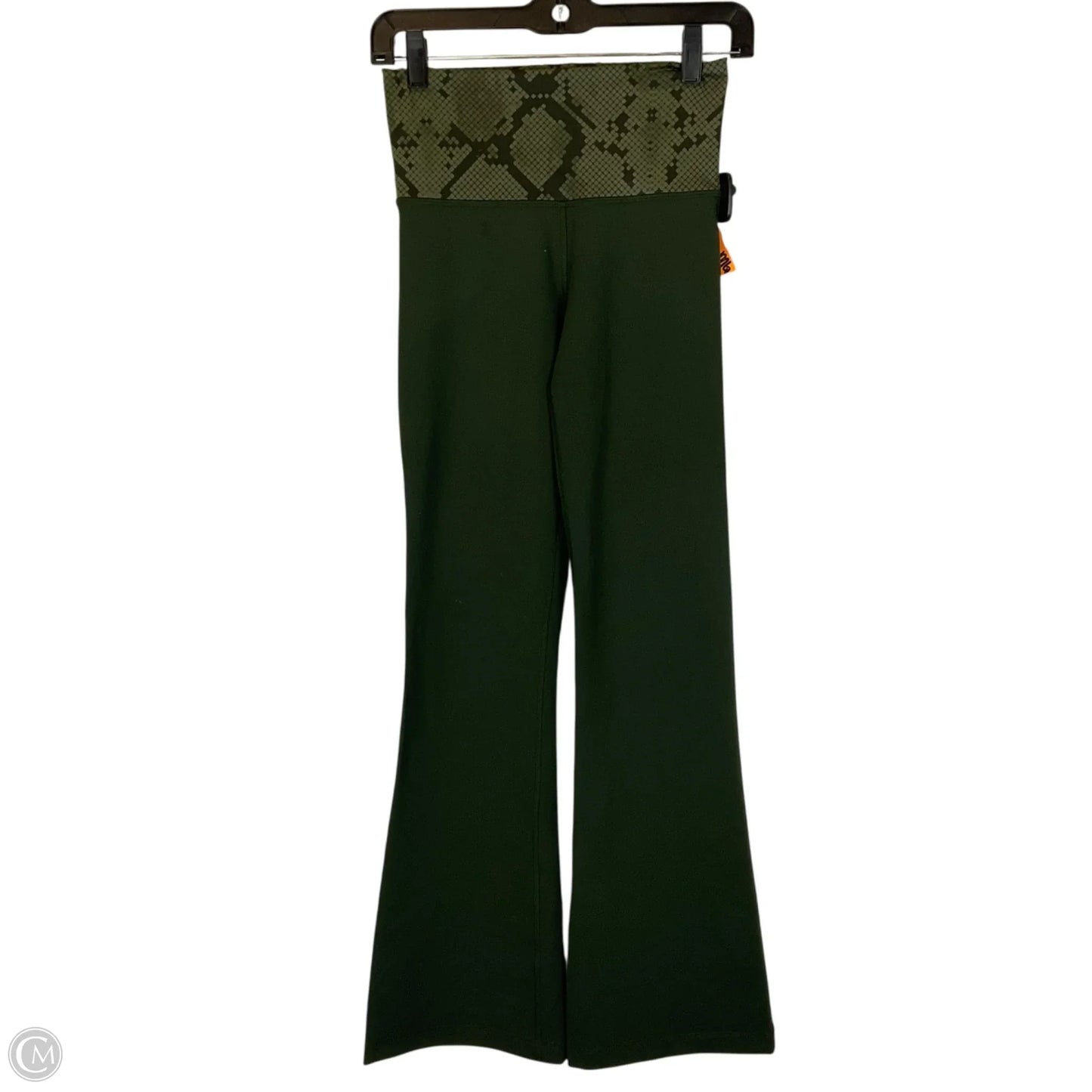 Athletic Leggings By Lululemon In Green, Size: 6/8