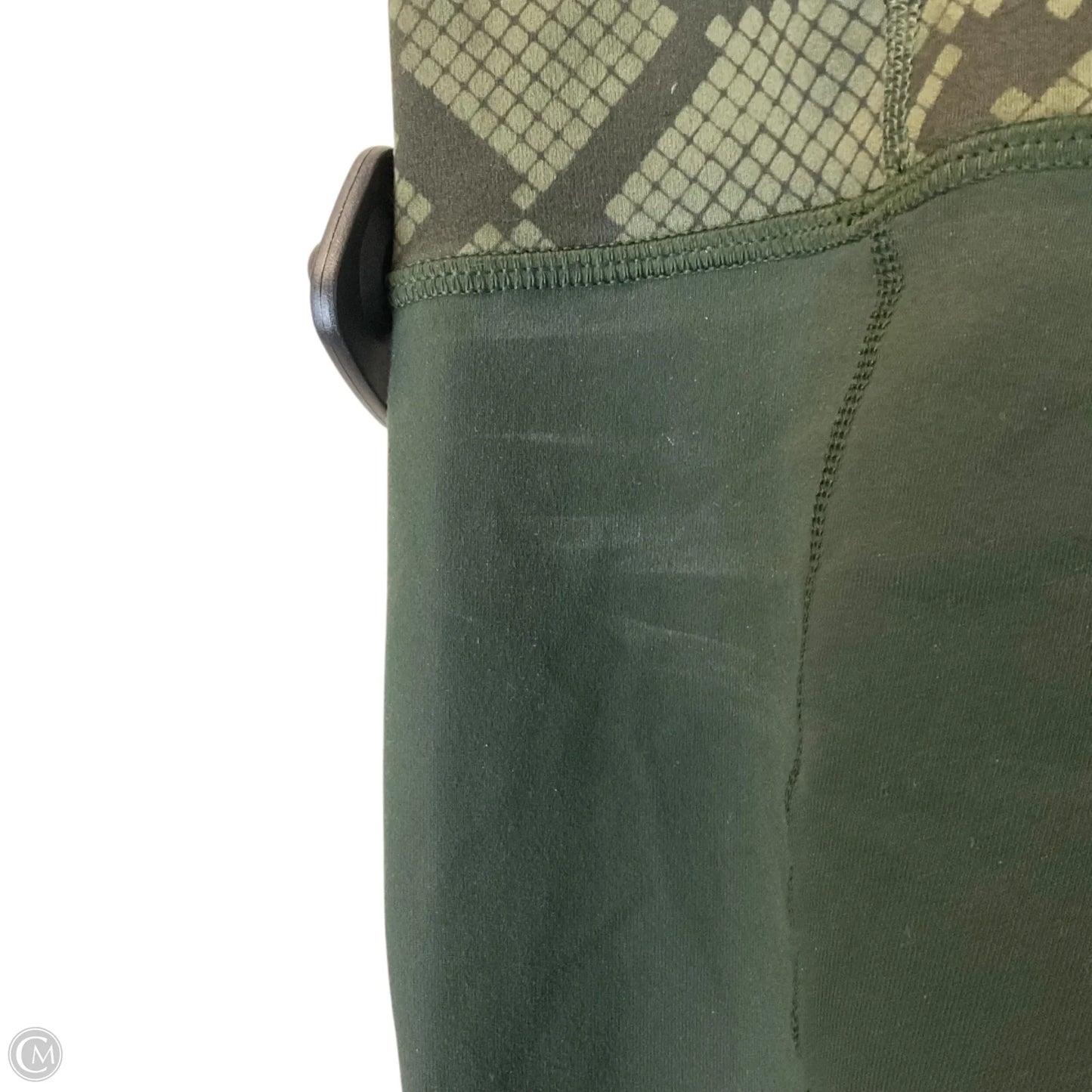 Athletic Leggings By Lululemon In Green, Size: 6/8