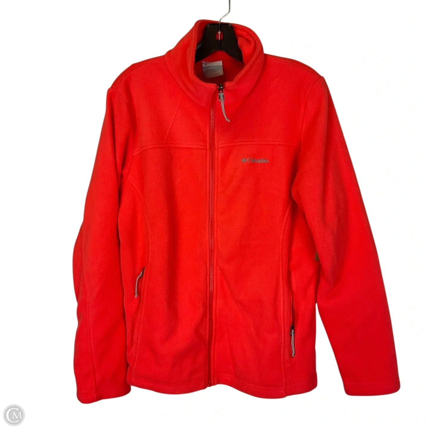Jacket Fleece By Columbia In Orange, Size: L