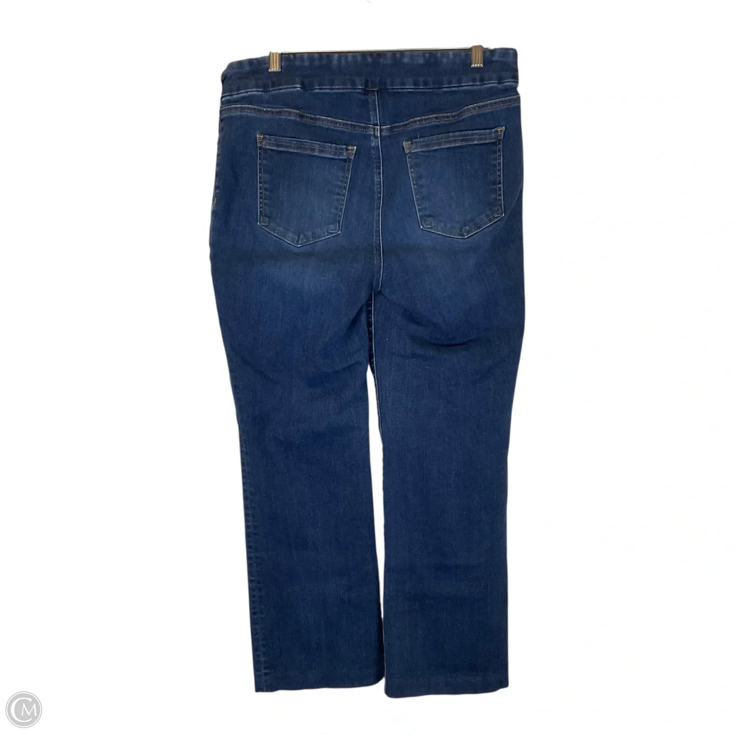 Jeans Boot Cut By Chicos In Blue Denim, Size: 10