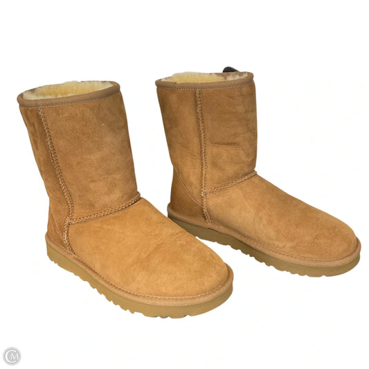 Boots Designer By Ugg In Brown, Size: 7