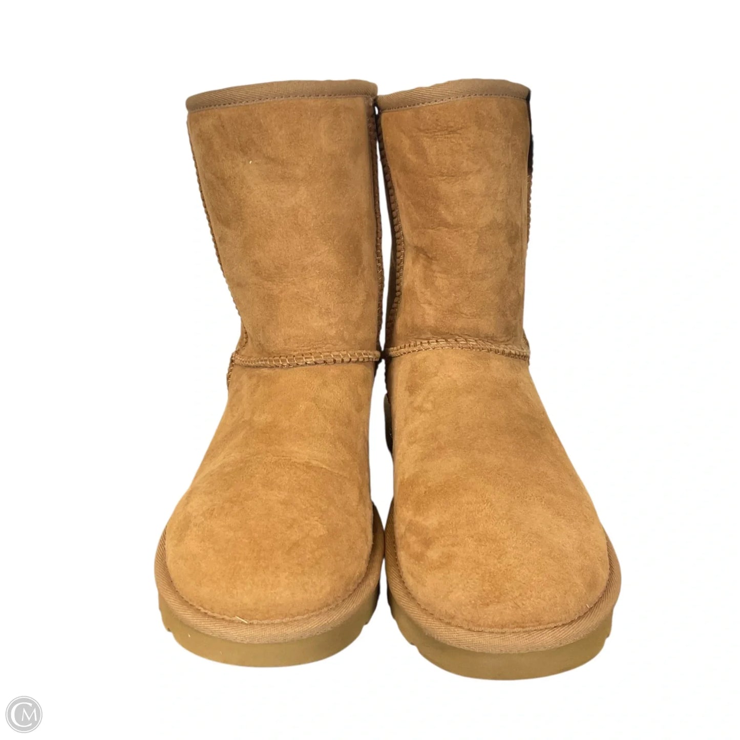 Boots Designer By Ugg In Brown, Size: 7