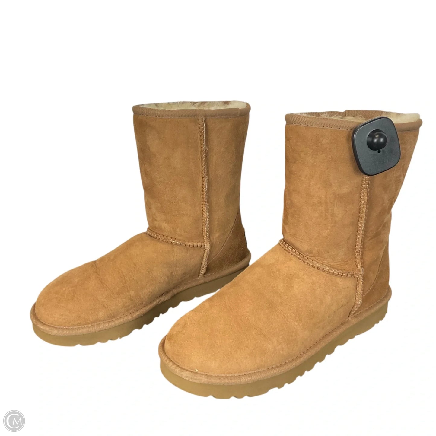 Boots Designer By Ugg In Brown, Size: 7