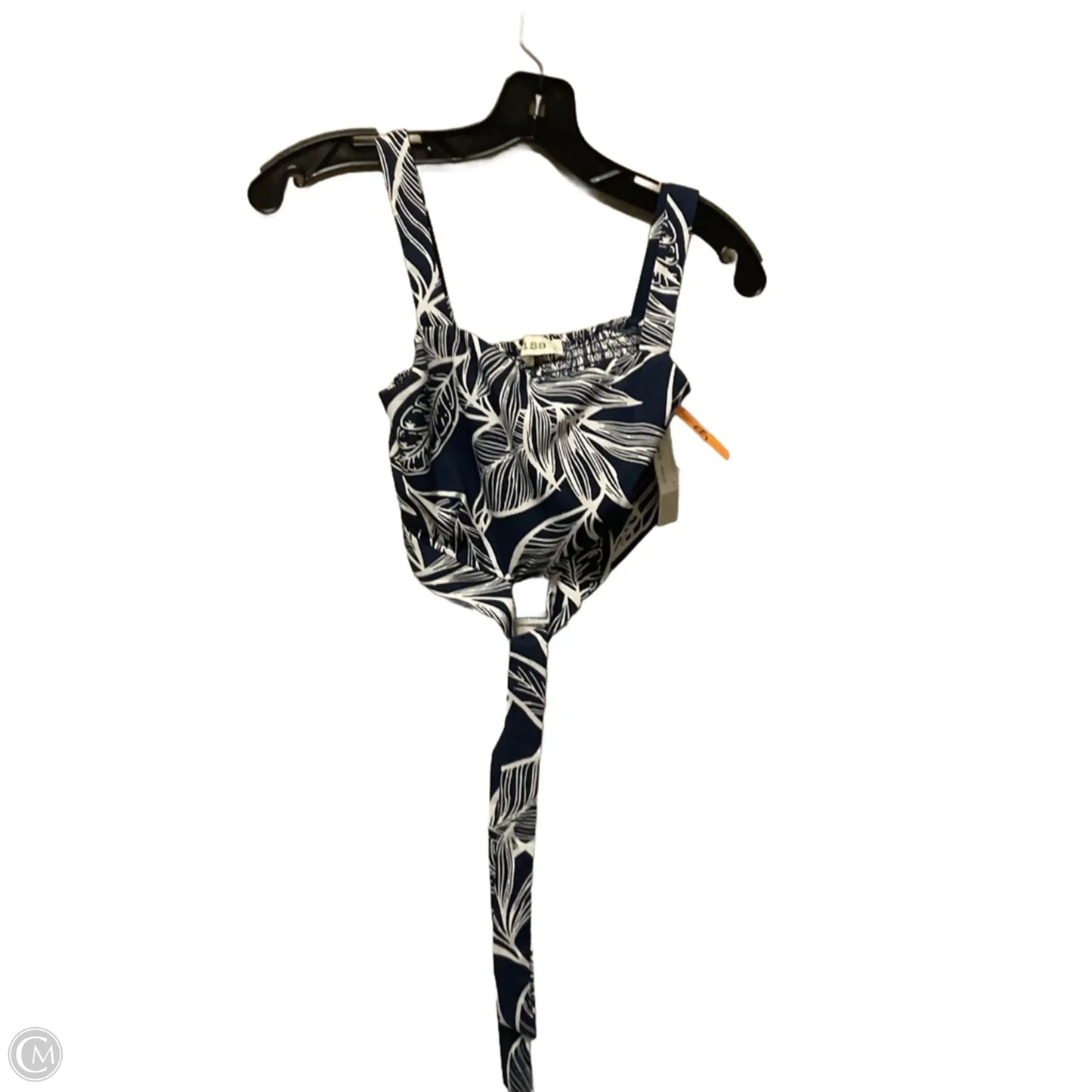 Pants Set 2pc By Clothes Mentor In Blue & White, Size: S