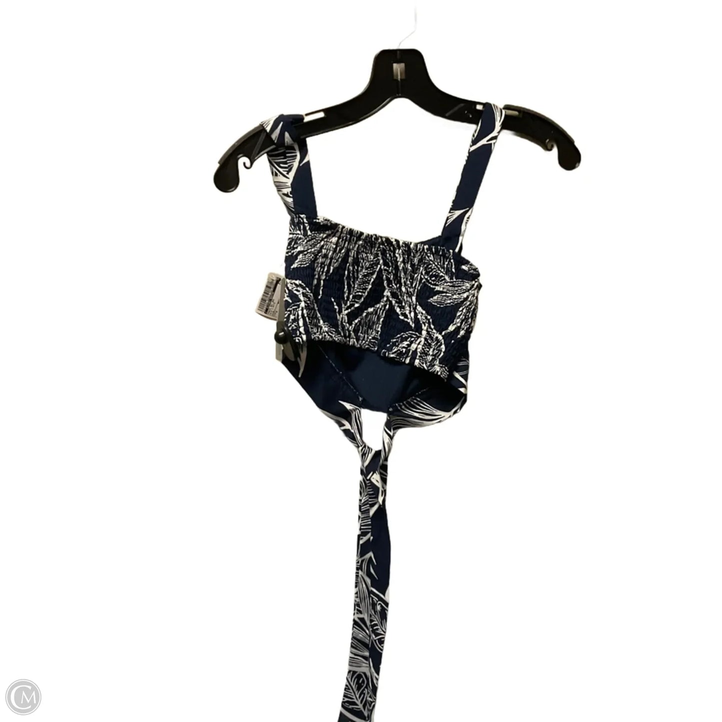 Pants Set 2pc By Clothes Mentor In Blue & White, Size: S