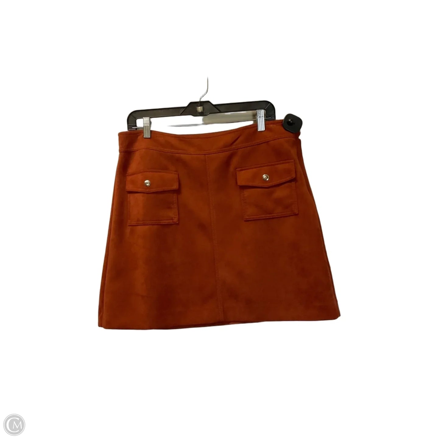 Skirt Mini & Short By Loft In Orange, Size: 14
