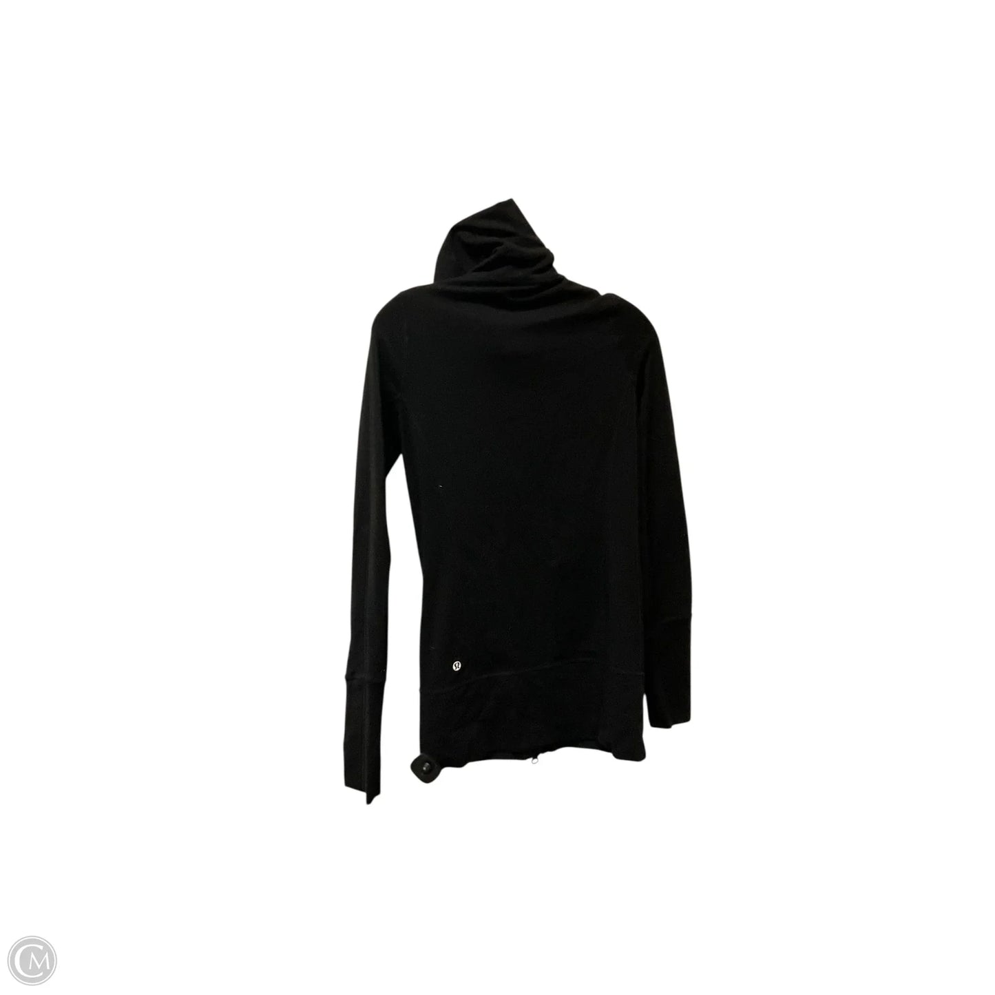 Athletic Jacket By Lululemon In Black, Size: 4