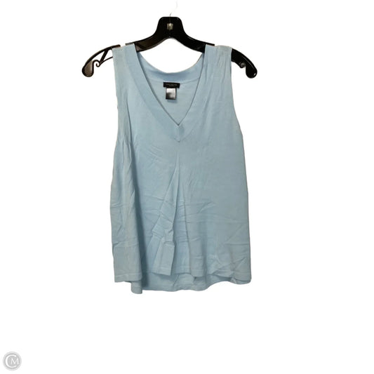 Top Sleeveless By Ann Taylor In Blue, Size: M