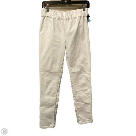 Jeans Jeggings By Soft Surroundings In White Denim, Size: S
