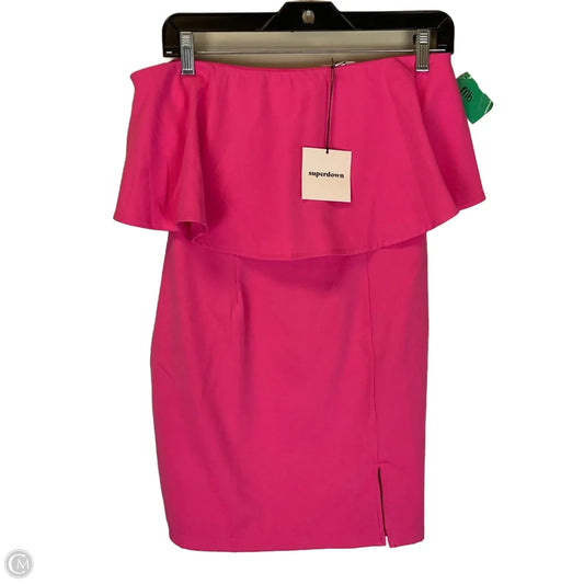 Dress Party Short By Superdown In Pink, Size: S