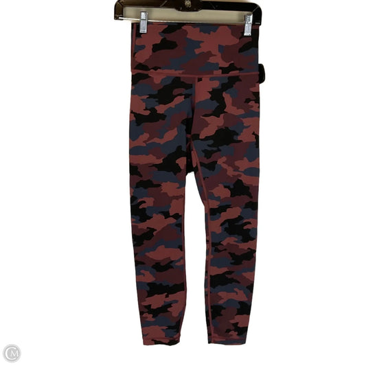 Athletic Leggings By Lululemon In Blue & Pink, Size: 6