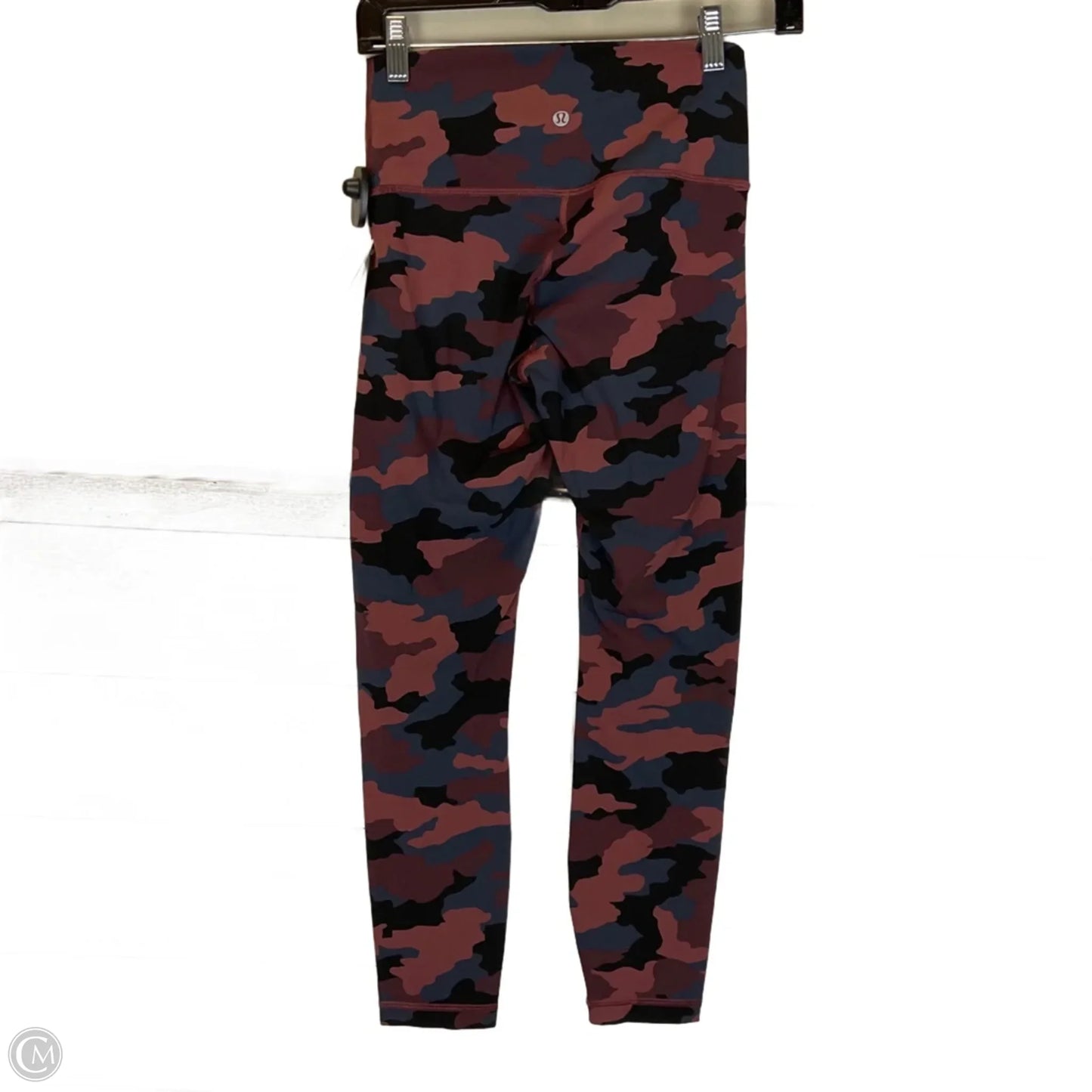 Athletic Leggings By Lululemon In Blue & Pink, Size: 6