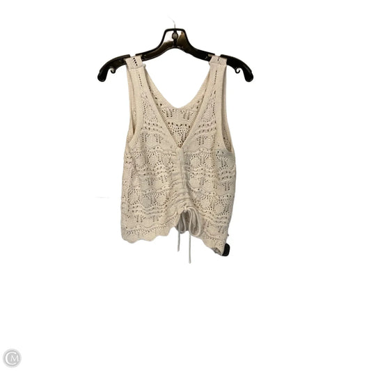 Top Sleeveless By Jessica Simpson In Cream, Size: S