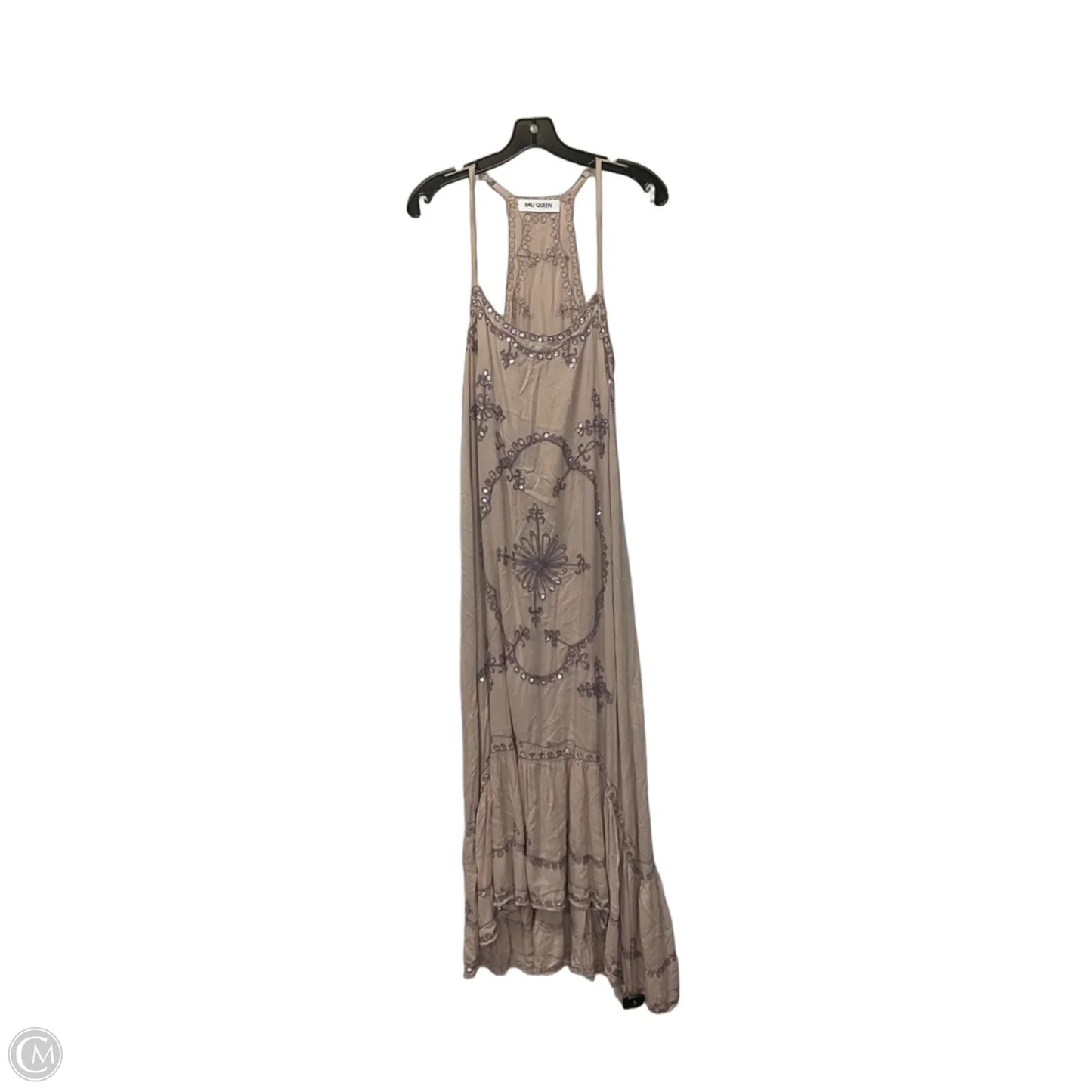 Dress Casual Maxi By Clothes Mentor In Pink & Purple, Size: L