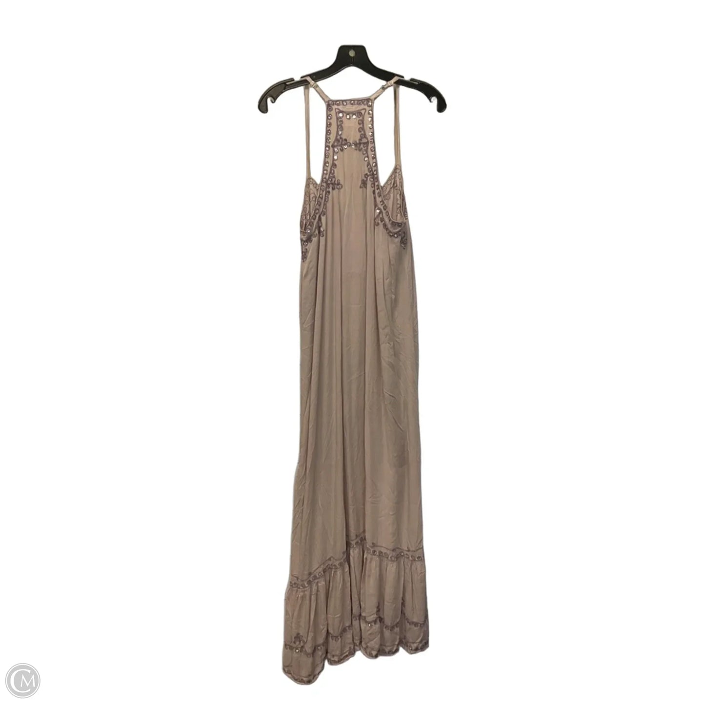 Dress Casual Maxi By Clothes Mentor In Pink & Purple, Size: L