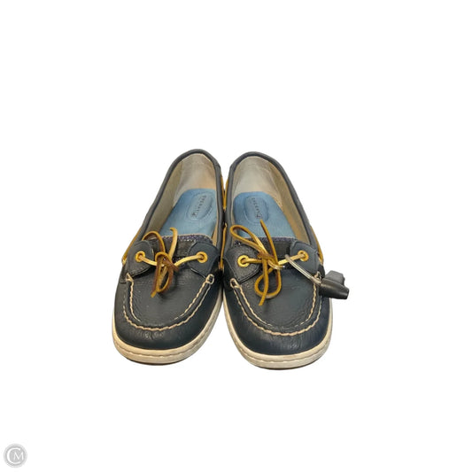 Shoes Flats By Sperry In Navy, Size: 8