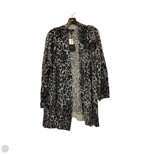 Sweater Cardigan Cashmere By Charter Club In Grey, Size: 3x