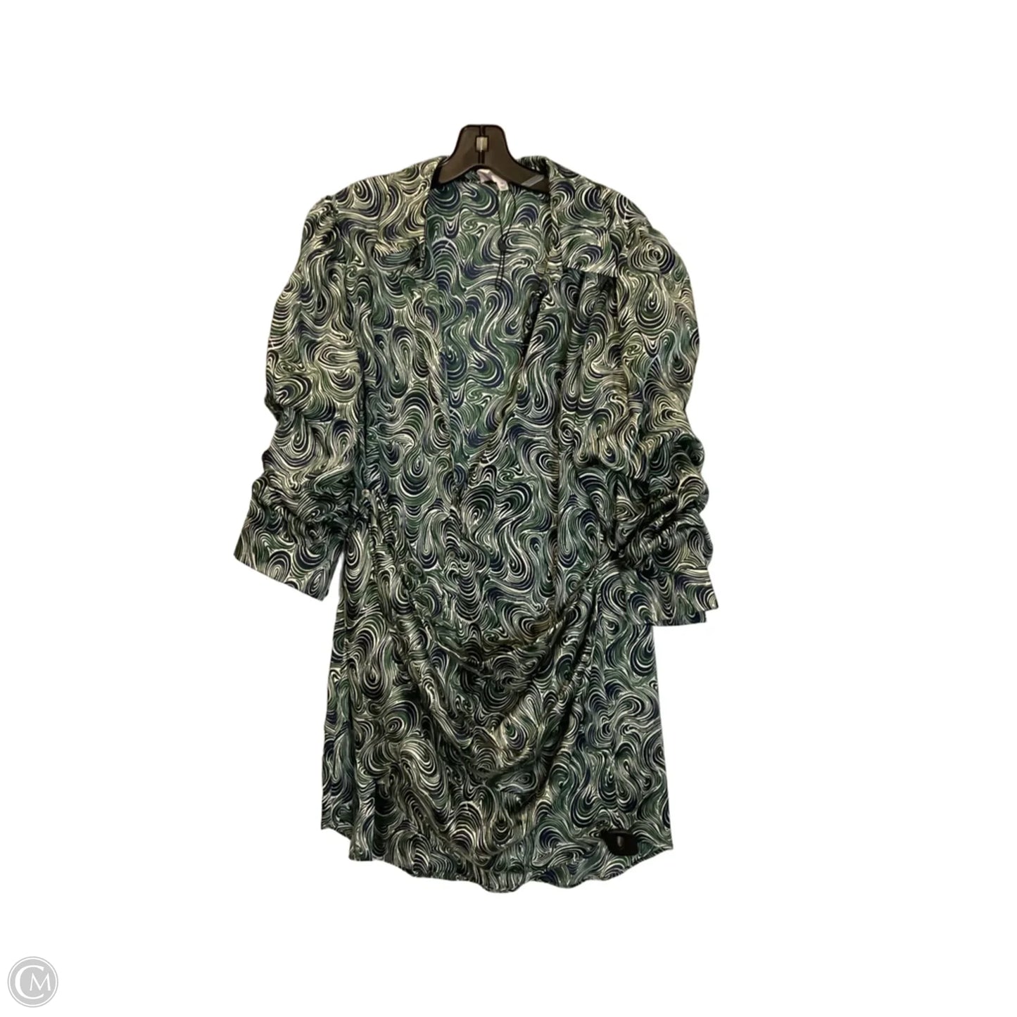 Dress Party Short By Cinq A Sept In Blue & Green, Size: 10