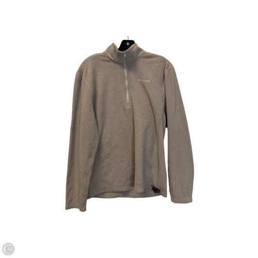 Jacket Fleece By Columbia In Purple, Size: M