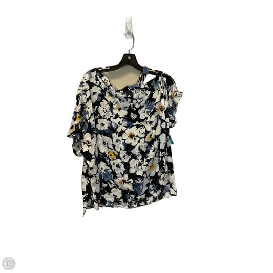 Top Short Sleeve By 1.state In Floral Print, Size: M