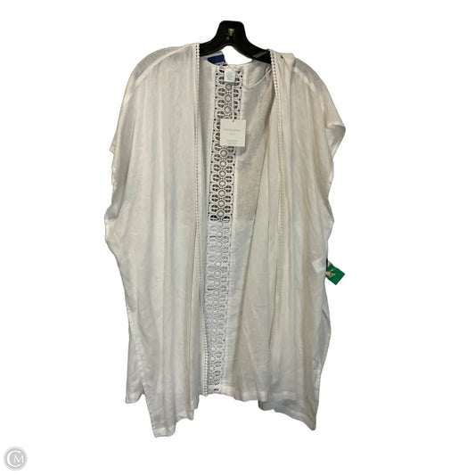 Kimono By Cynthia Rowley In White, Size: Osfm