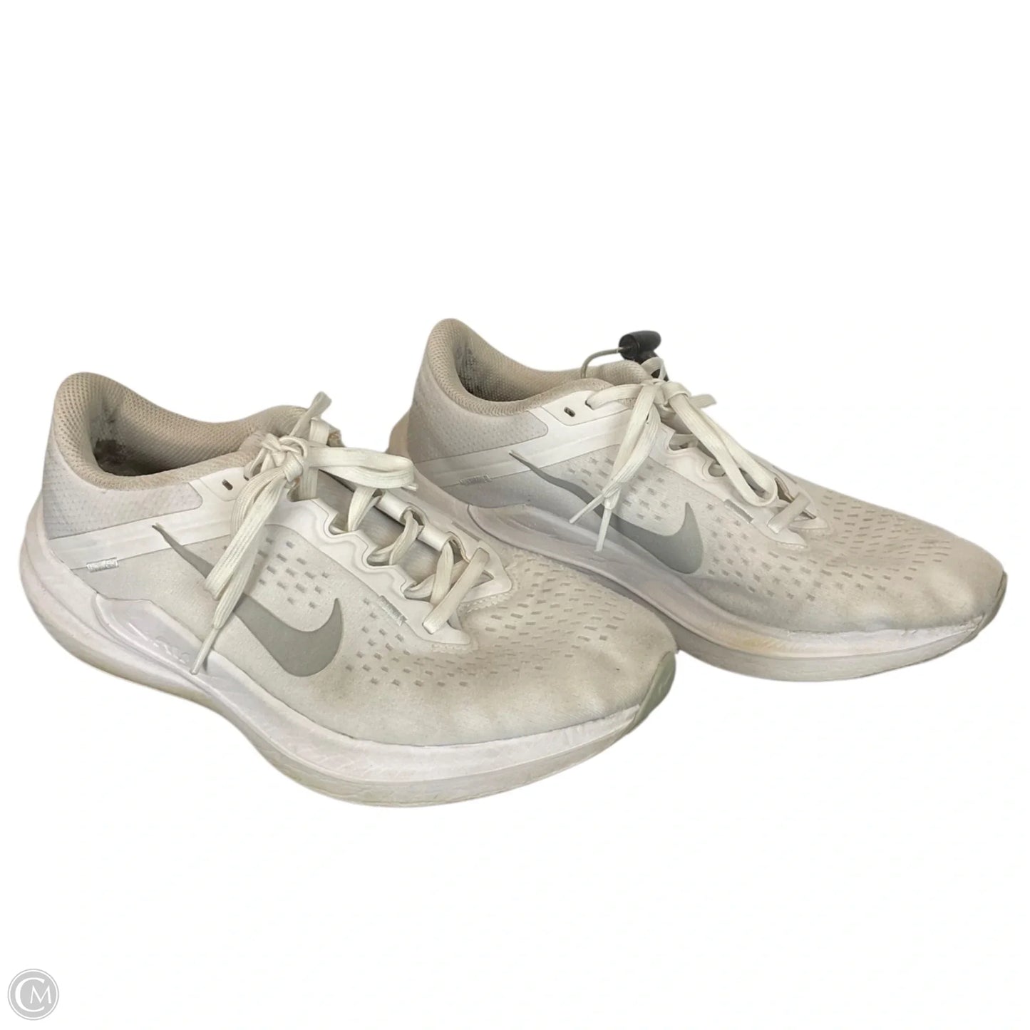 Shoes Athletic By Nike In White, Size: 9.5