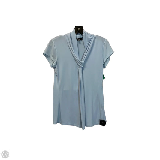 Top Short Sleeve By Premise In Blue, Size: M