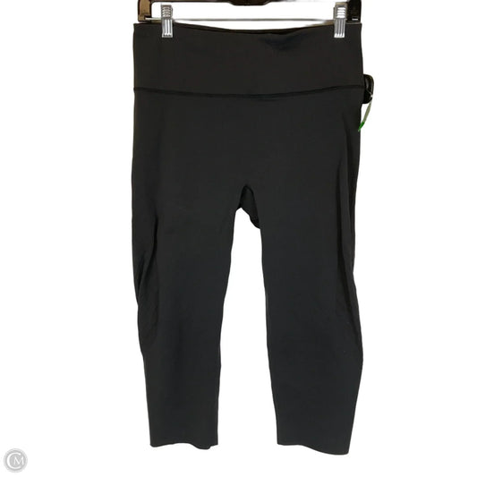 Athletic Leggings Capris By Lululemon In Black, Size: L