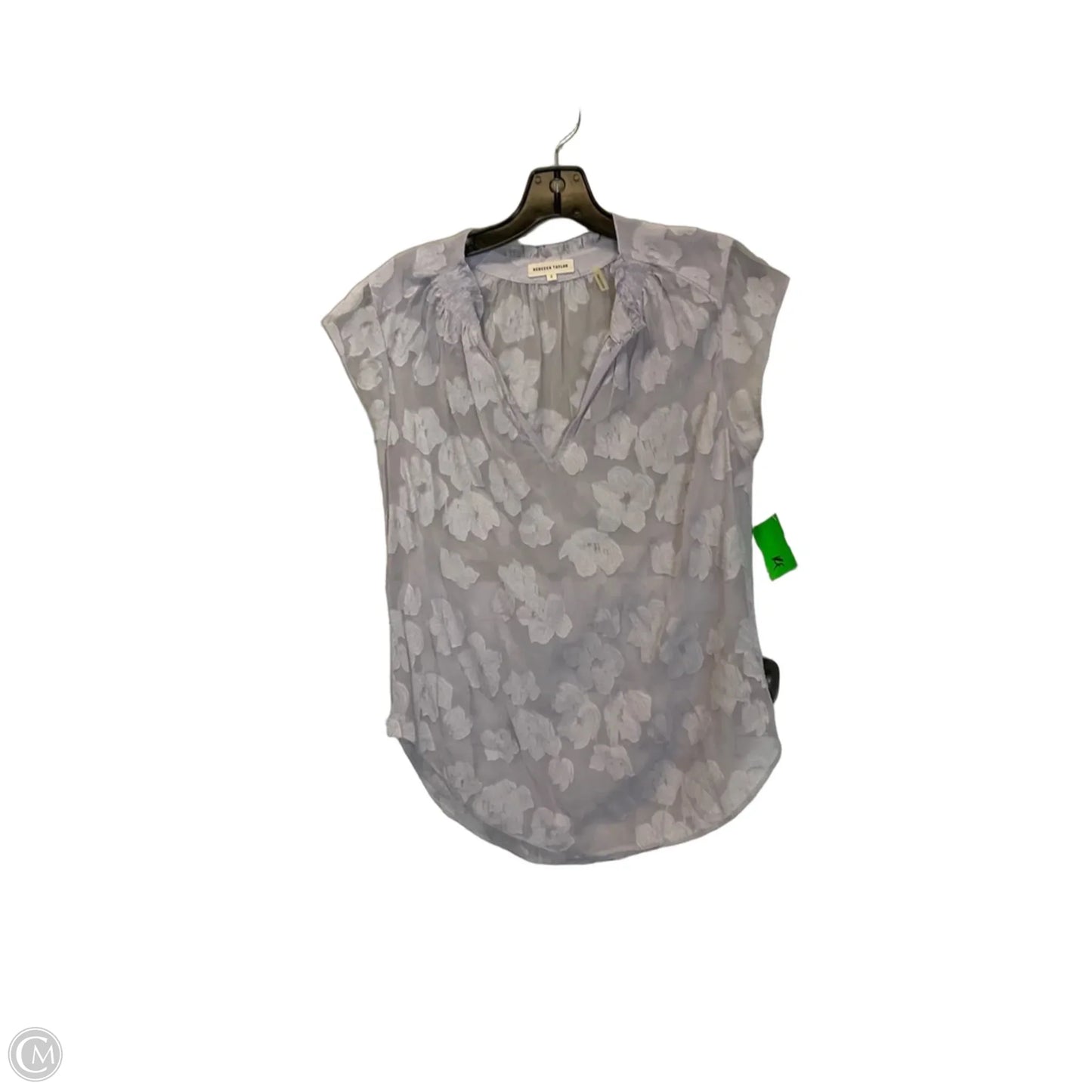 Top Sleeveless By Rebecca Taylor In Purple, Size: 2