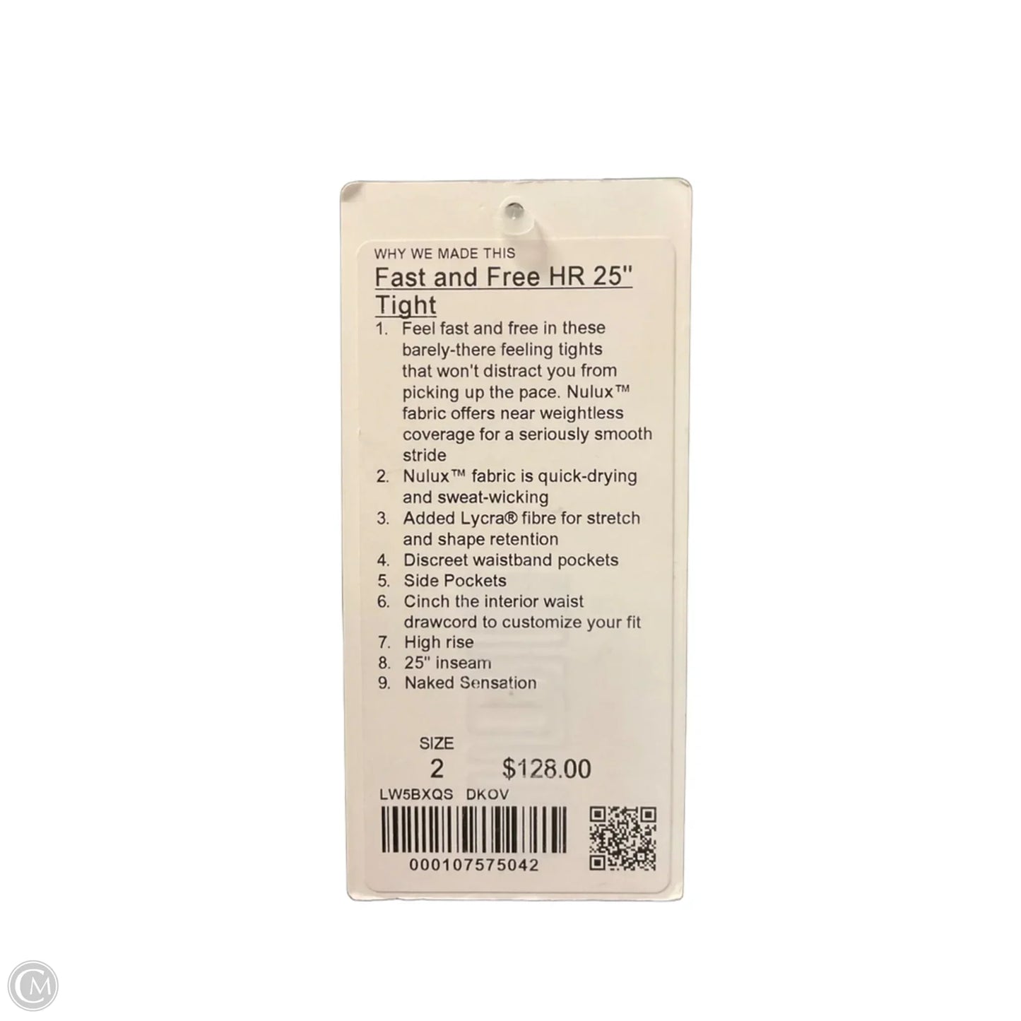 Athletic Leggings By Lululemon In Green, Size: 2