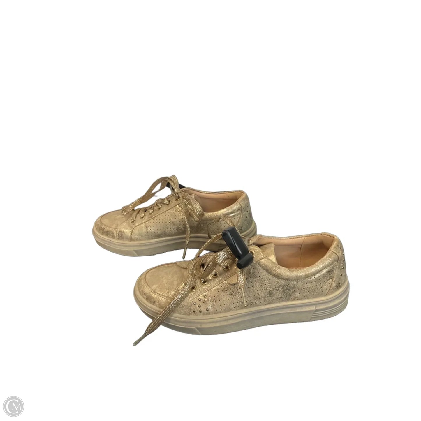 Shoes Sneakers By Corkys In Gold, Size: 7