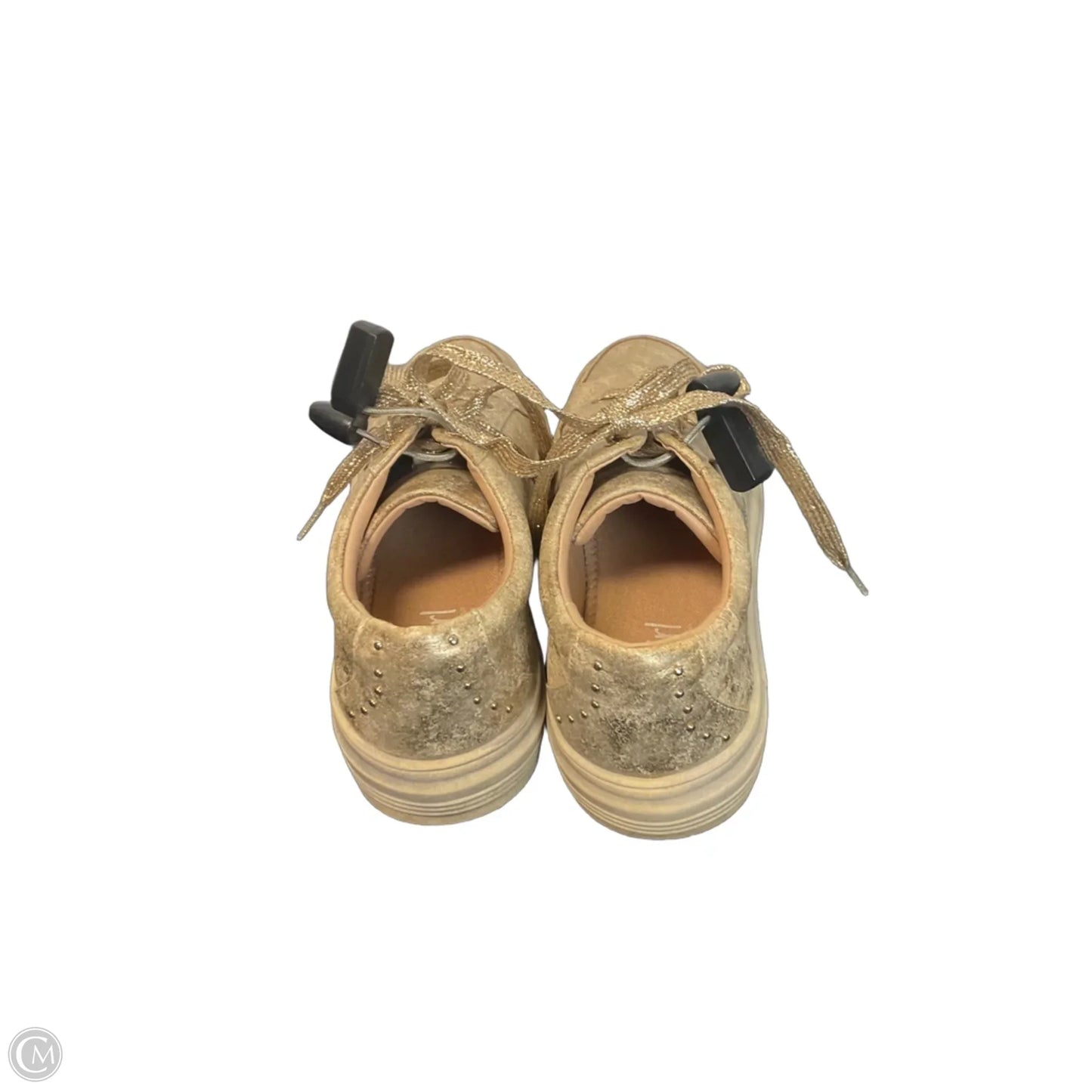 Shoes Sneakers By Corkys In Gold, Size: 7