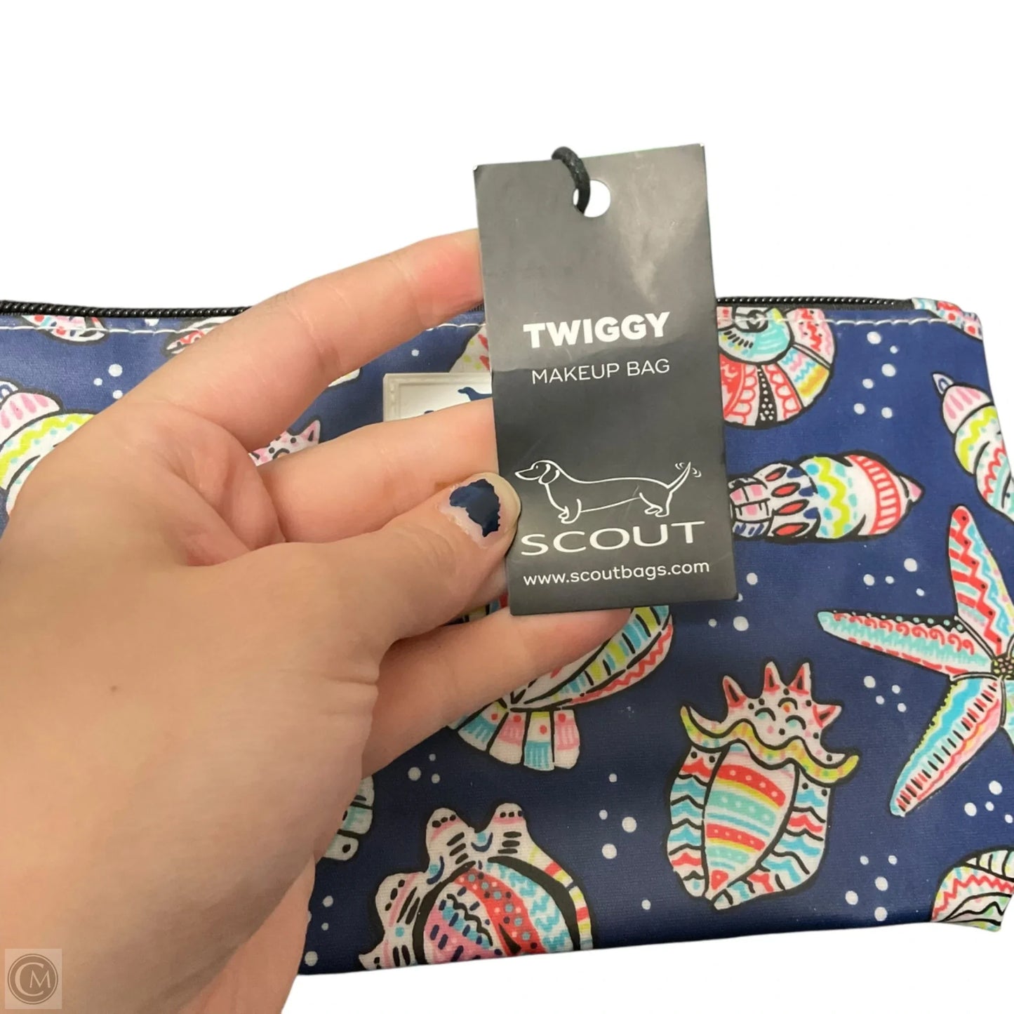 Makeup Bag By Scout, Size: Medium