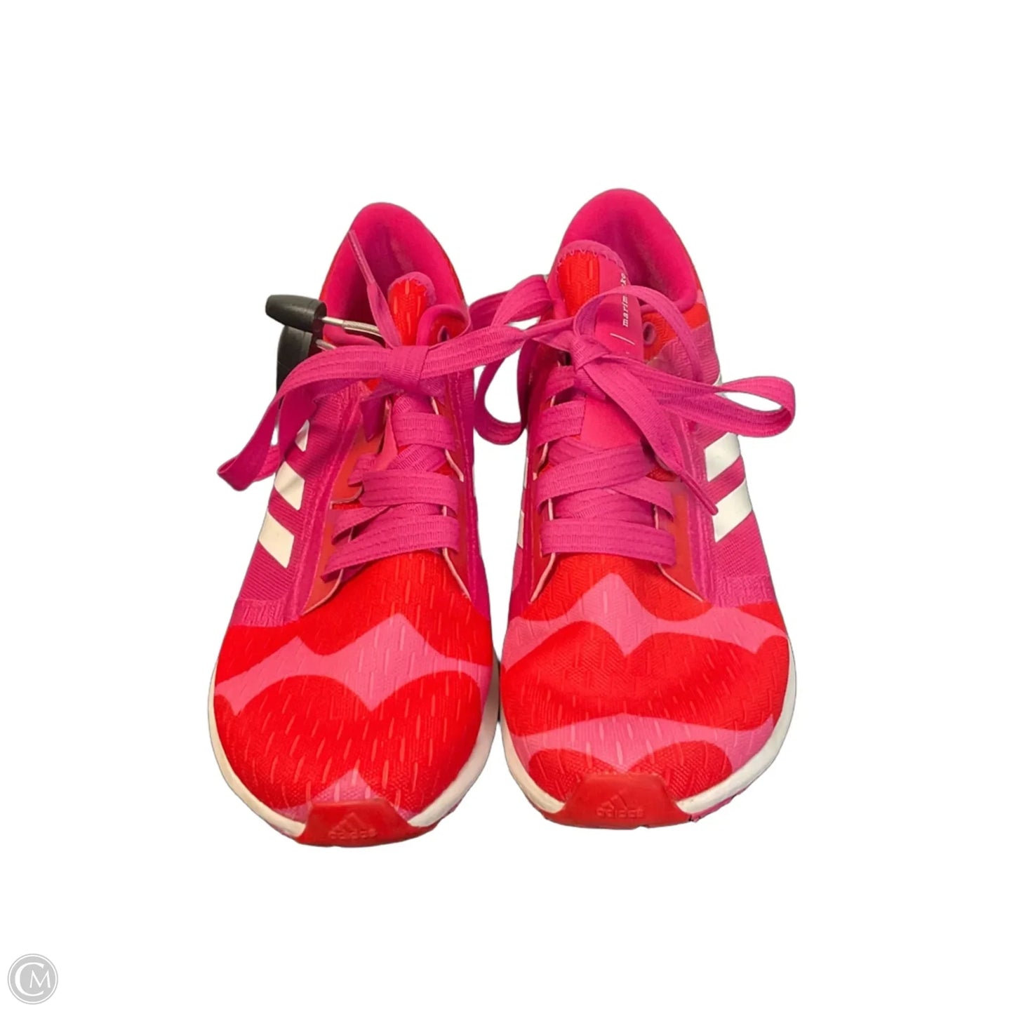 Shoes Athletic By Adidas In Pink & Red, Size: 9