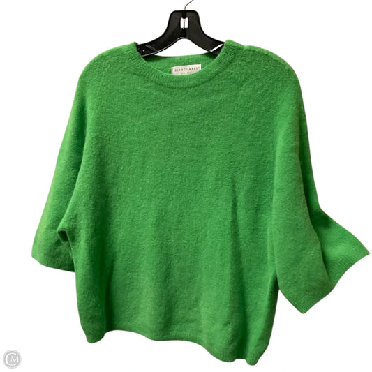 Sweater Short Sleeve By Cmc In Green, Size: L