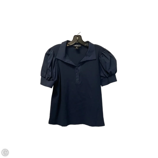 Top Short Sleeve By Bailey 44 In Navy, Size: L