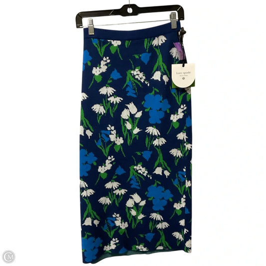 Skirt Midi By Target-designer In Blue & Grey, Size: L