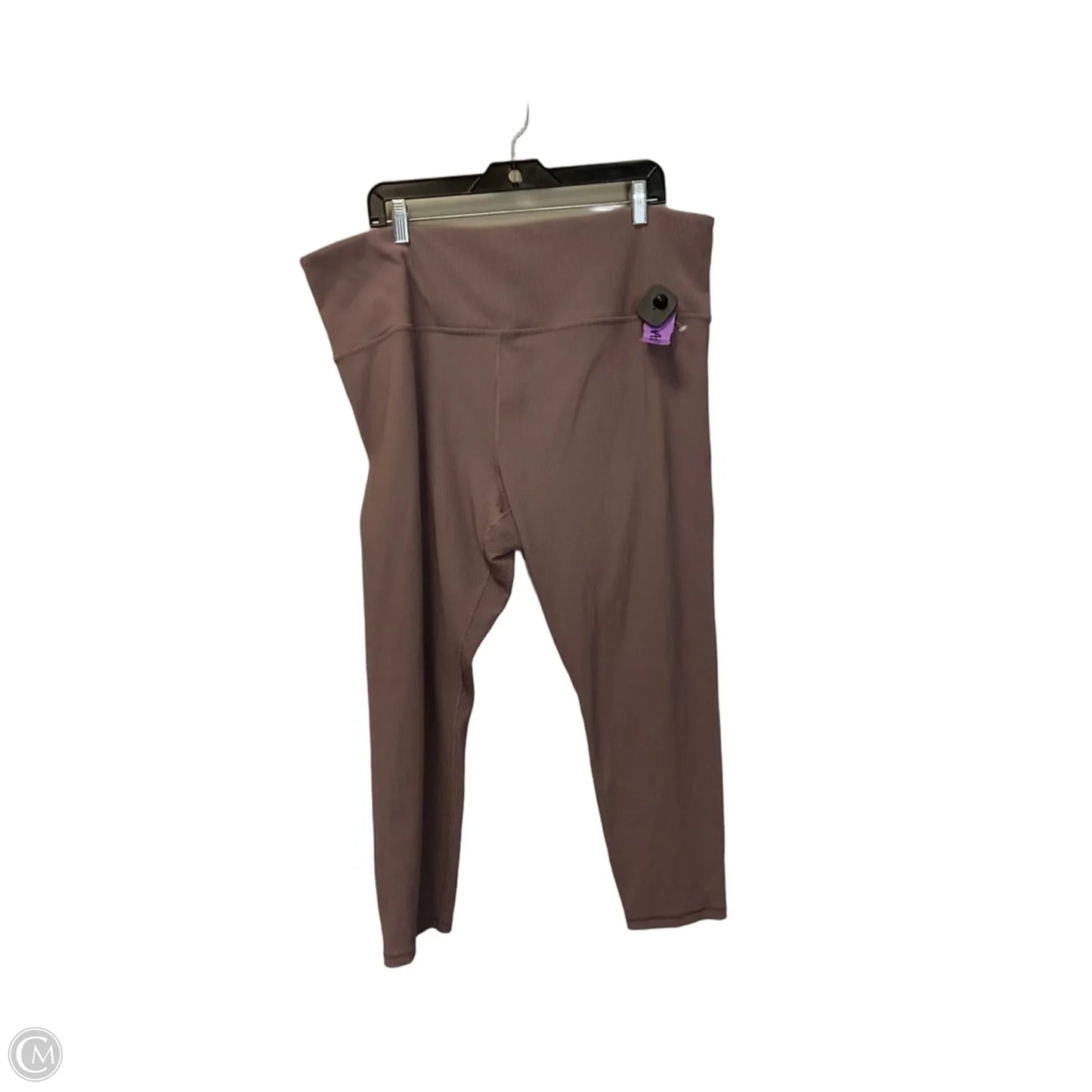 Athletic Leggings Capris By Athleta In Purple, Size: 3x