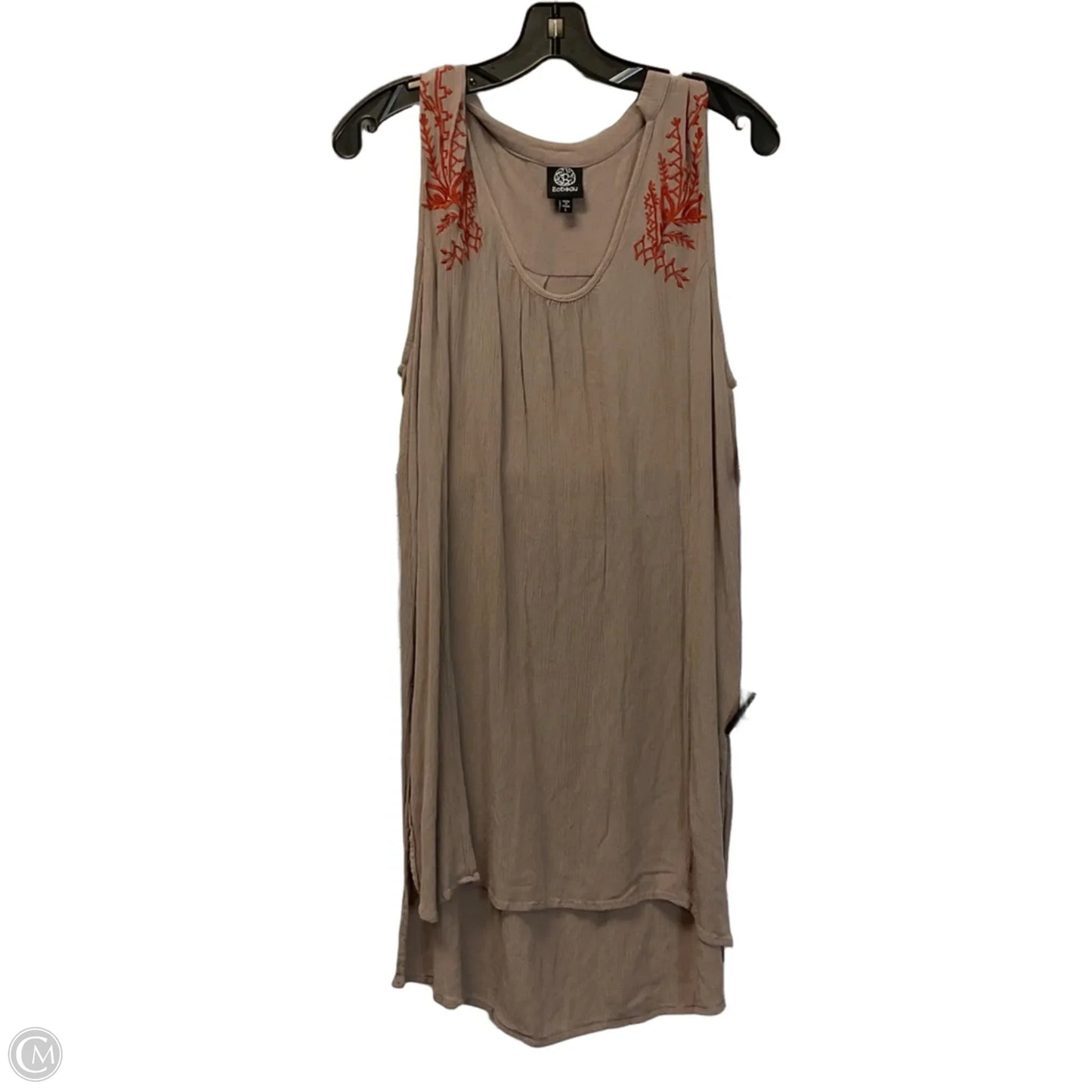 Tunic Sleeveless By Bobeau In Brown, Size: L