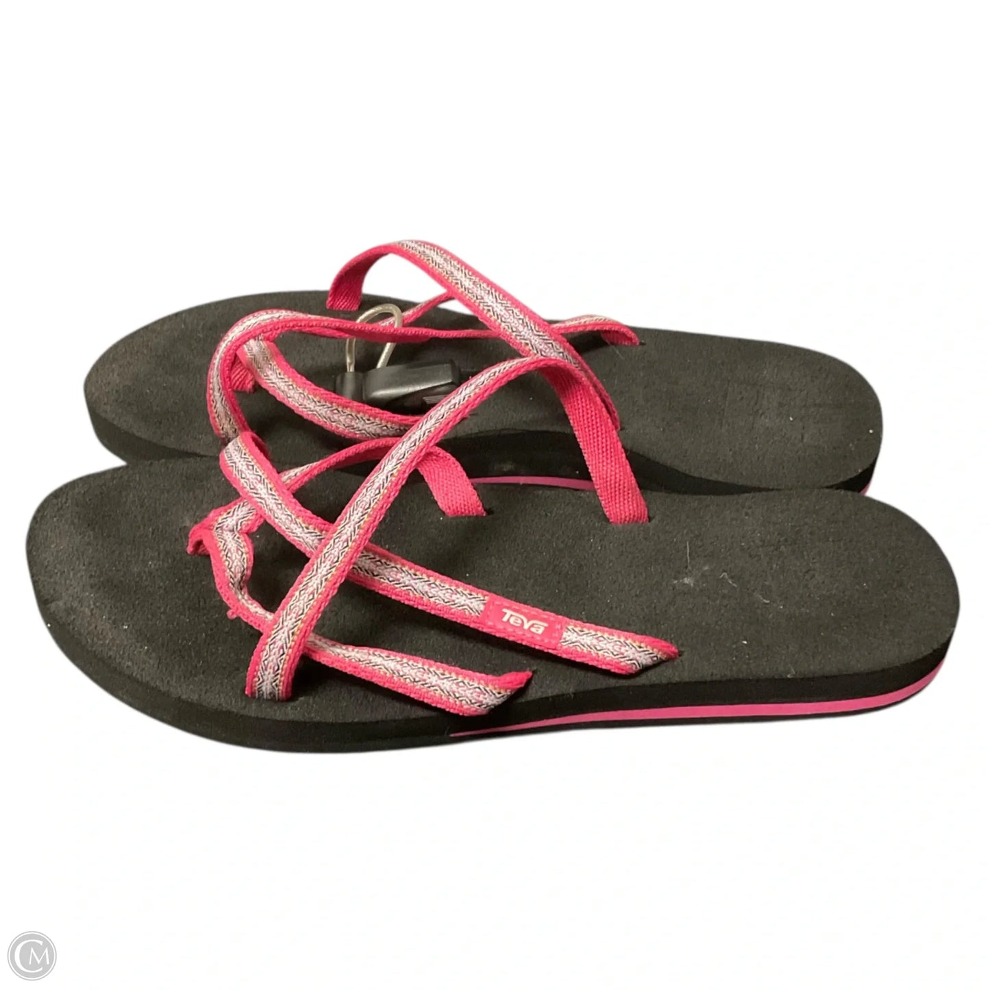 Sandals Flats By Teva In Pink, Size: 10