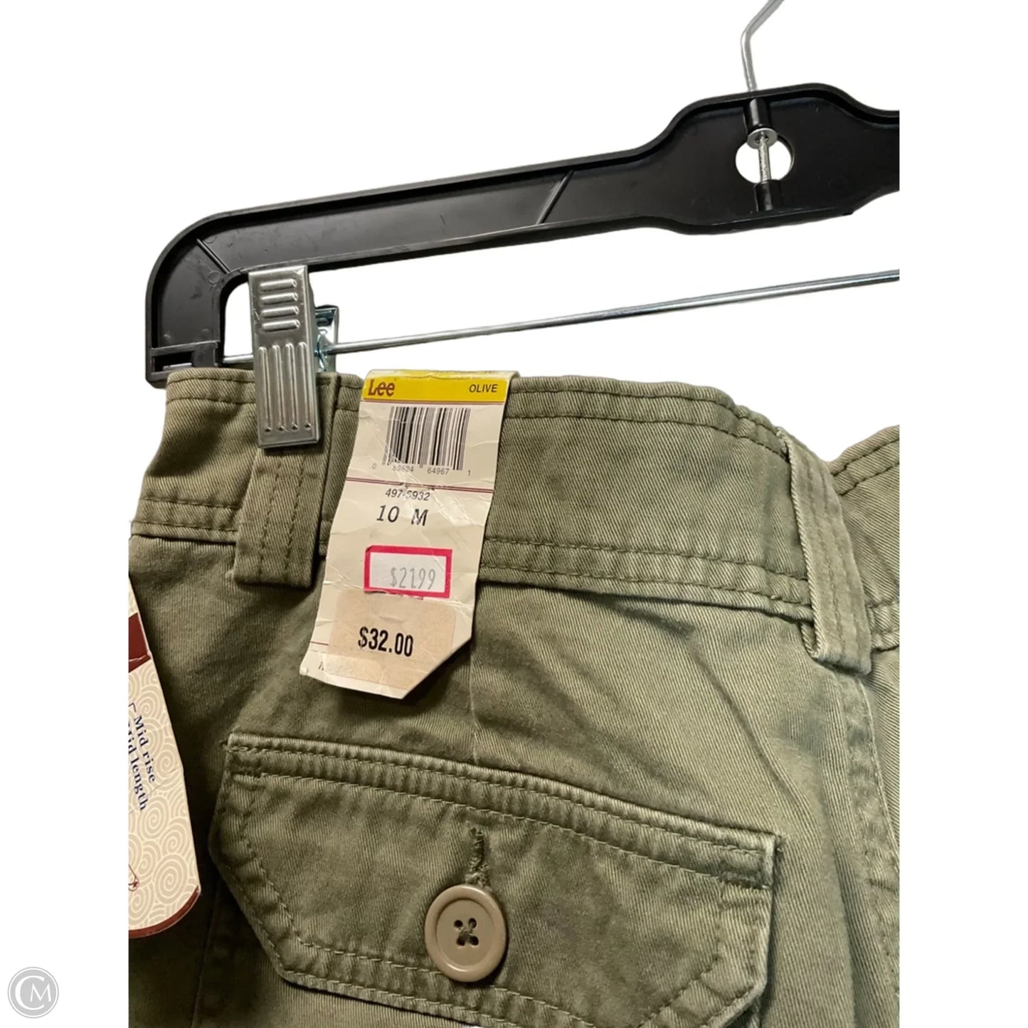 Shorts By Lee In Green, Size: 10