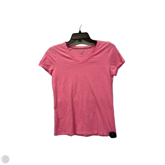 Top Short Sleeve Basic By Tommy Hilfiger In Pink, Size: S