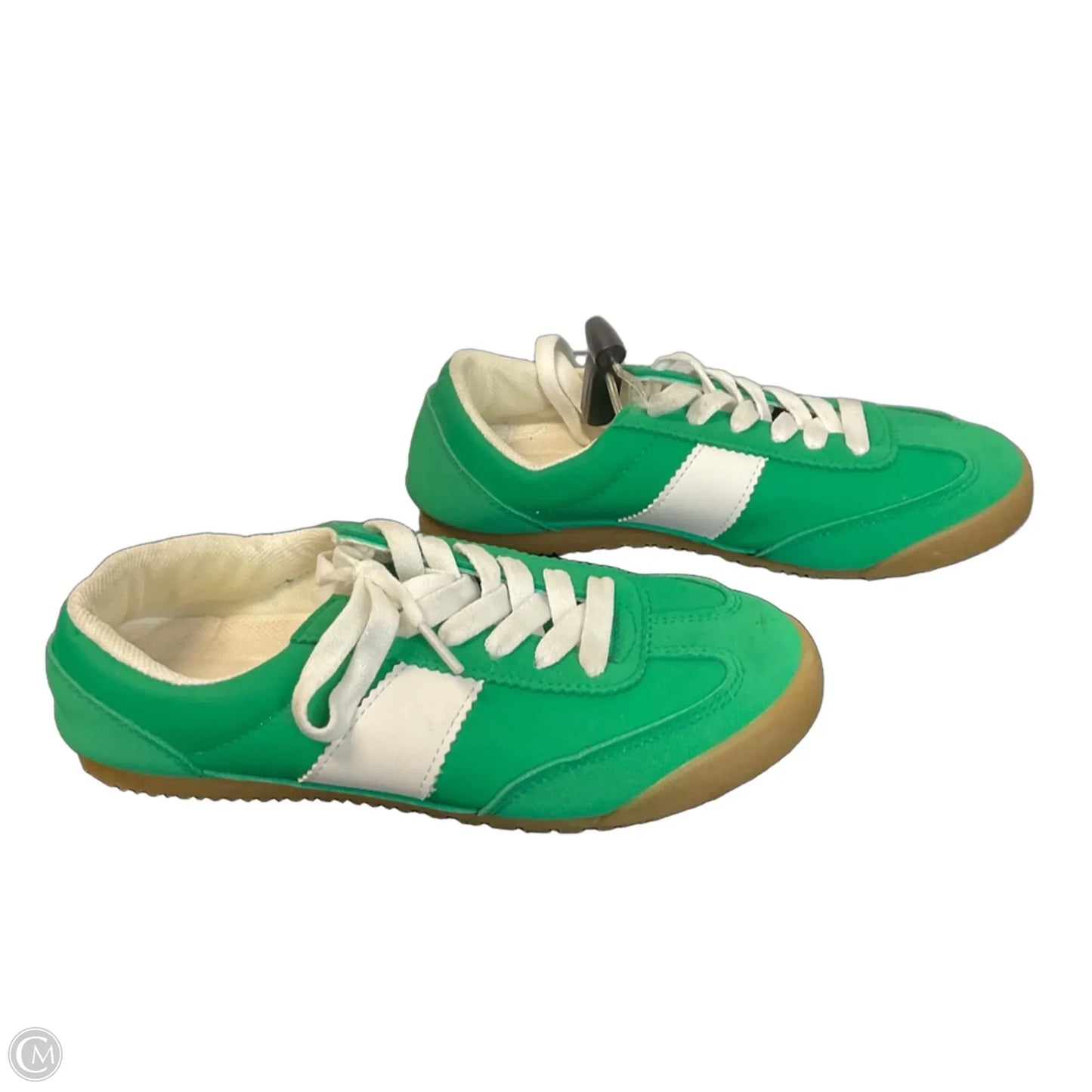 Shoes Sneakers By Madden Girl In Green, Size: 6.5