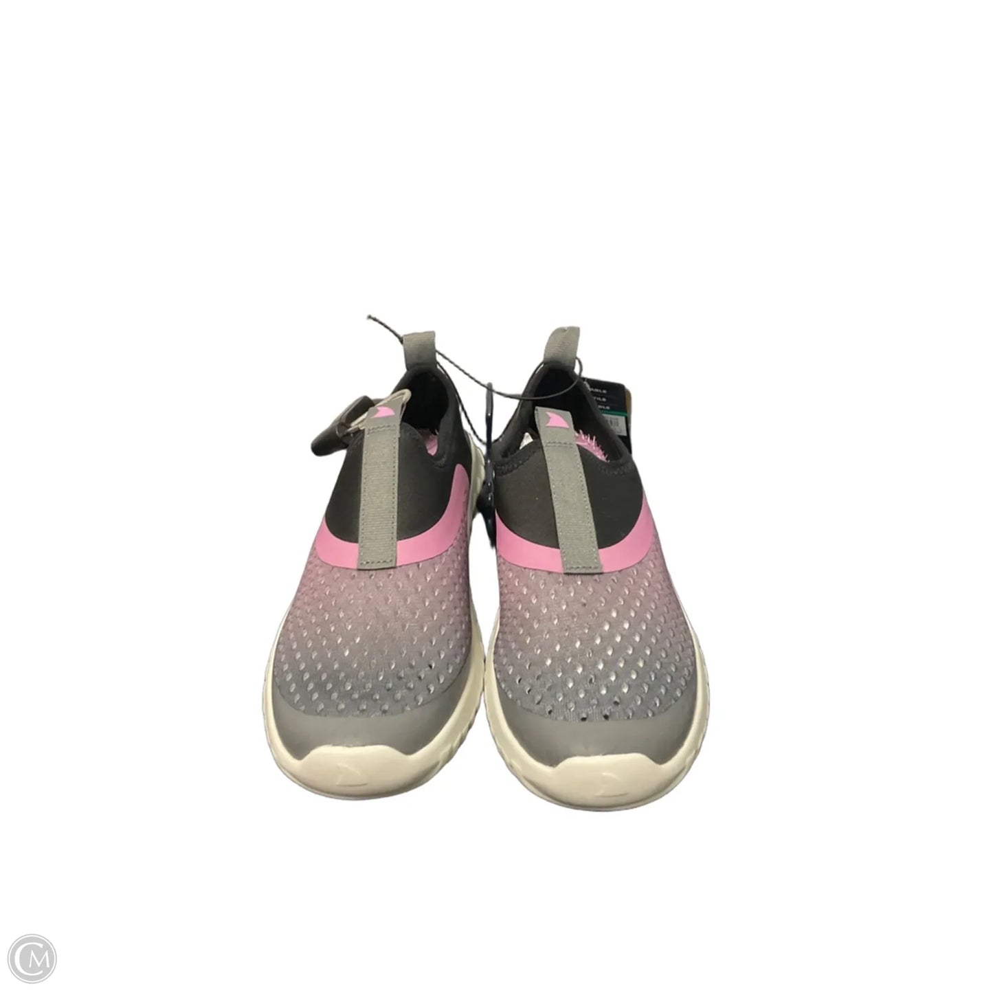 Shoes Flats By Clothes Mentor In Grey & Pink, Size: 6