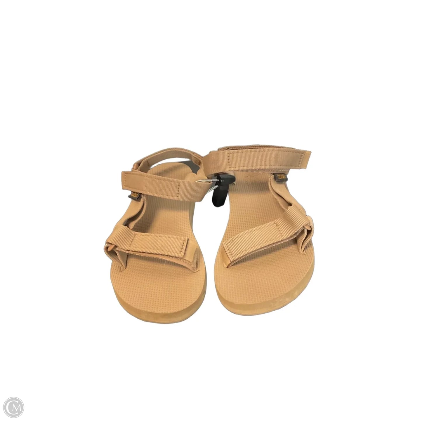 Sandals Flats By Teva In Tan, Size: 5