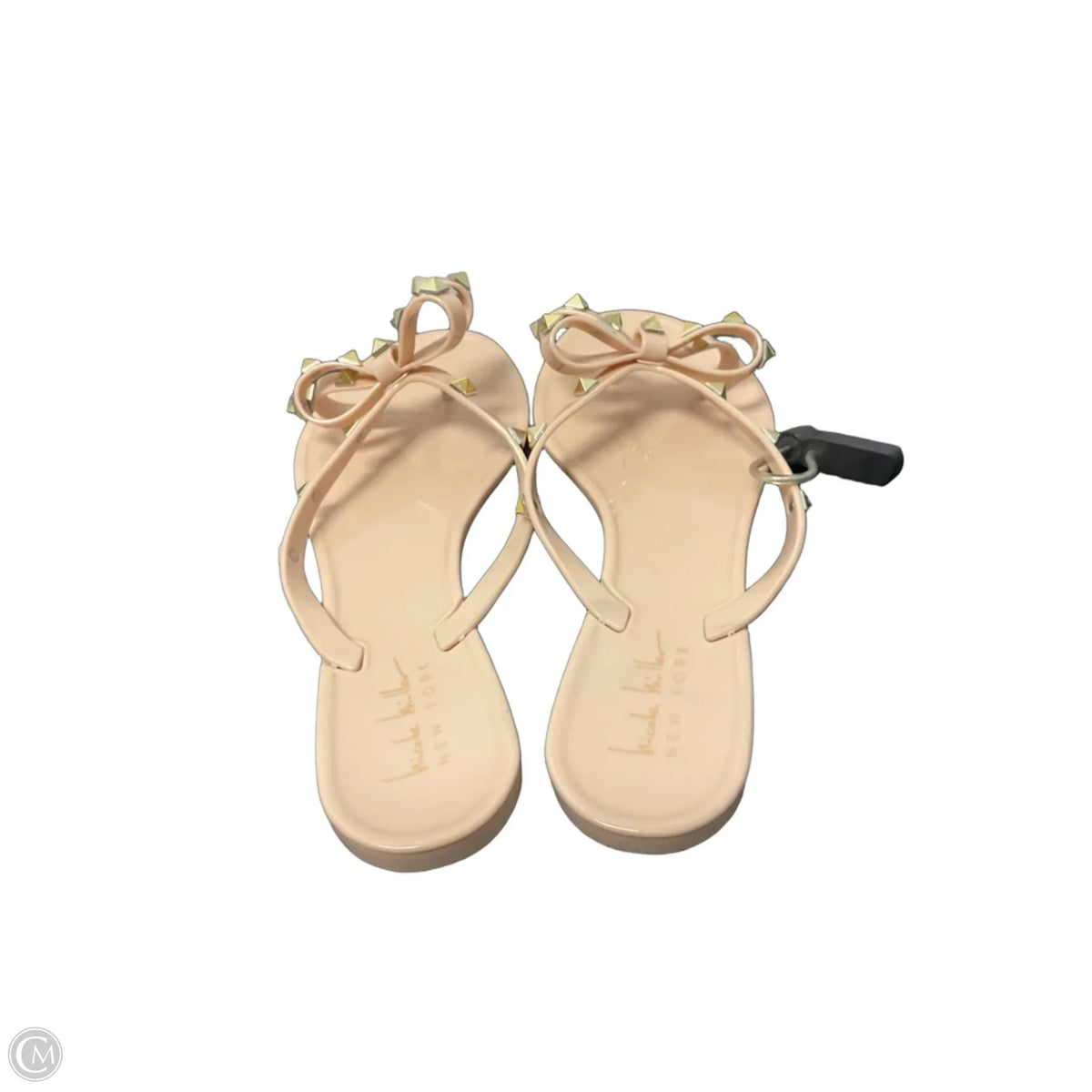 Sandals Flats By Nicole Miller In Tan, Size: 8