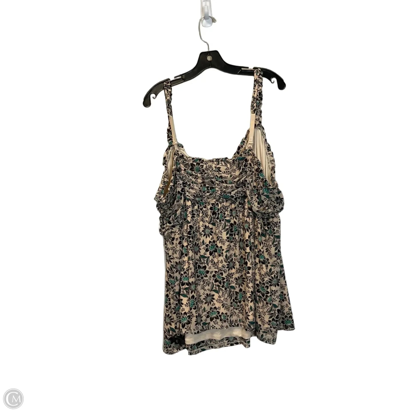 Top Sleeveless By Torrid In Floral Print, Size: 4x
